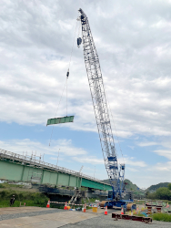 石巻地区橋梁撤去工事